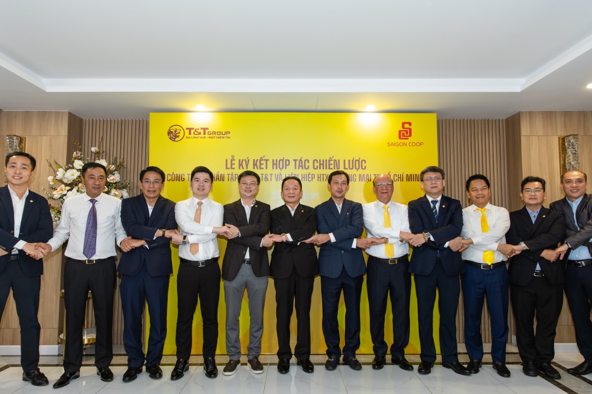 T&T Group và Saigon Co.op hợp tác phát triển mô hình bán lẻ tại các khu đô thị toàn quốc