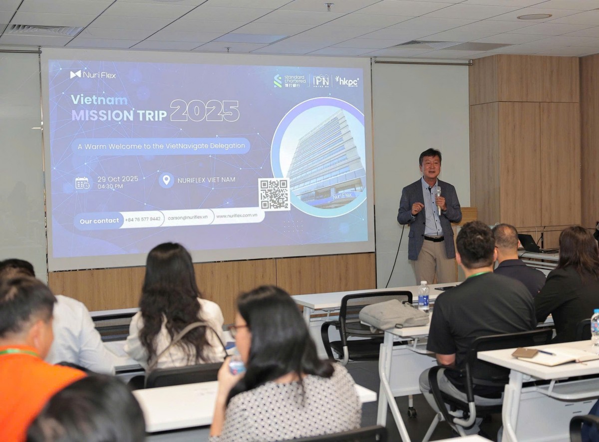 Hợp tác hướng tới tương lai xanh - Nuriflex Việt Nam gặp gỡ đoàn VietNavigate 2025