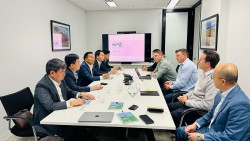 Chủ tịch Hội đồng thành viên TKV làm việc với các đối tác trong chuỗi cung ứng than tại Australia